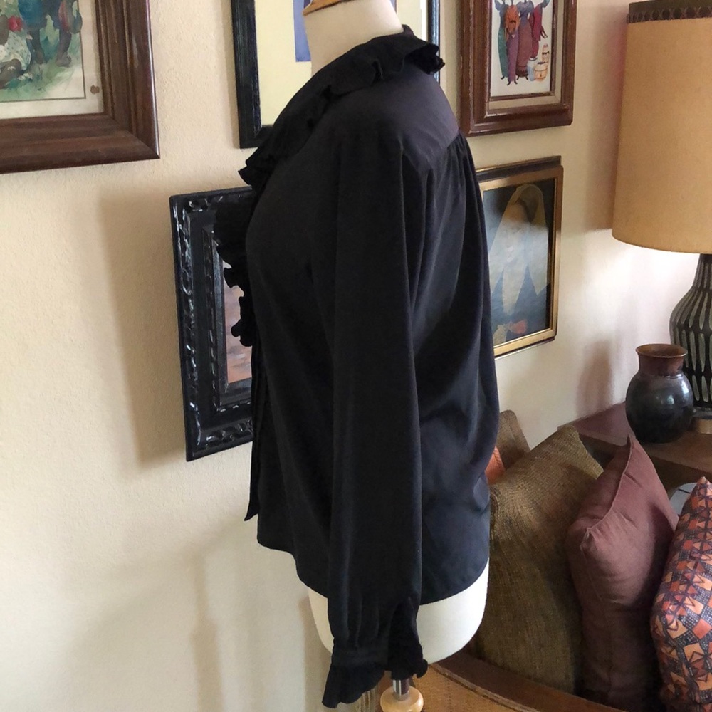 1980s blouse - Picture 4 of 5